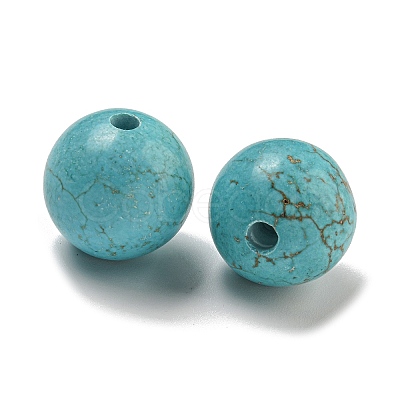 Synthetic Turquoise Beads G-G147-01R-1