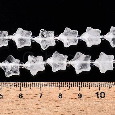 Natural Quartz Crystal Beads Strands G-T138-186-1