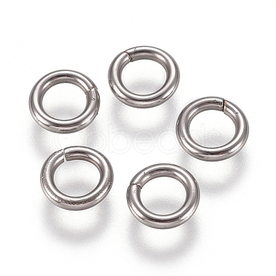 Tarnish Resistant 304 Stainless Steel Jump Rings STAS-E482-15A-1