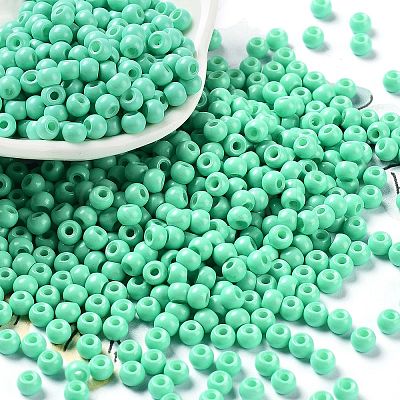 Baking Paint Glass Seed Beads SEED-H002-I-A509-1