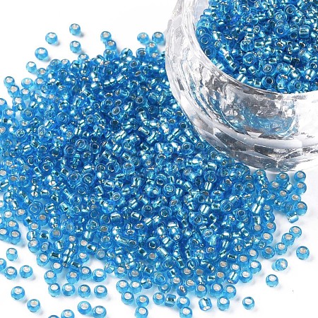 12/0 Grade A Round Glass Seed Beads SEED-Q007-F45-1