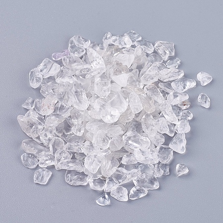 Natural Quartz Crystal Chips Beads G-K251-03-1