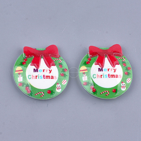 Resin Cabochons CRES-T015-01B-1