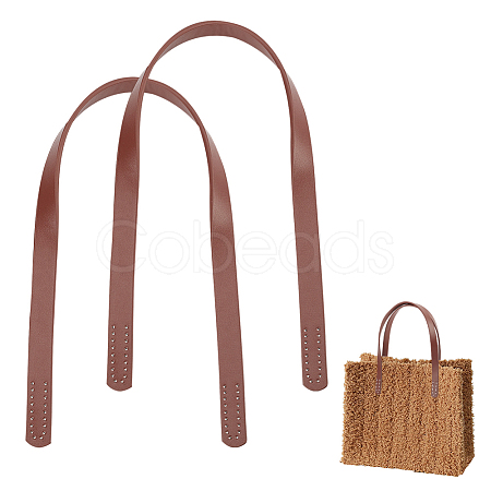 PU Imitation Leather Bag Handles FIND-WH0036-53C-1