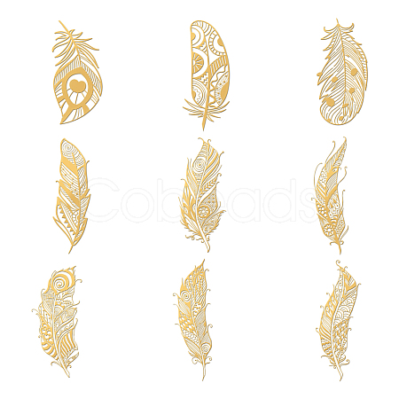 Nickel Decoration Stickers DIY-WH0450-011-1