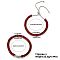 2Pcs 2 Styles Brass Cubic Zirconia Cup Chain Fashionable and Elegant Bracelets Sets, Adjustable Slider Bracelets, Platinum, Dark Red, 6-3/4~10-1/4 inch(17~26cm), 1pc/style