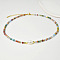 Natural Freshwater Pearl & Glass Beaded Necklaces for Women, Colorful