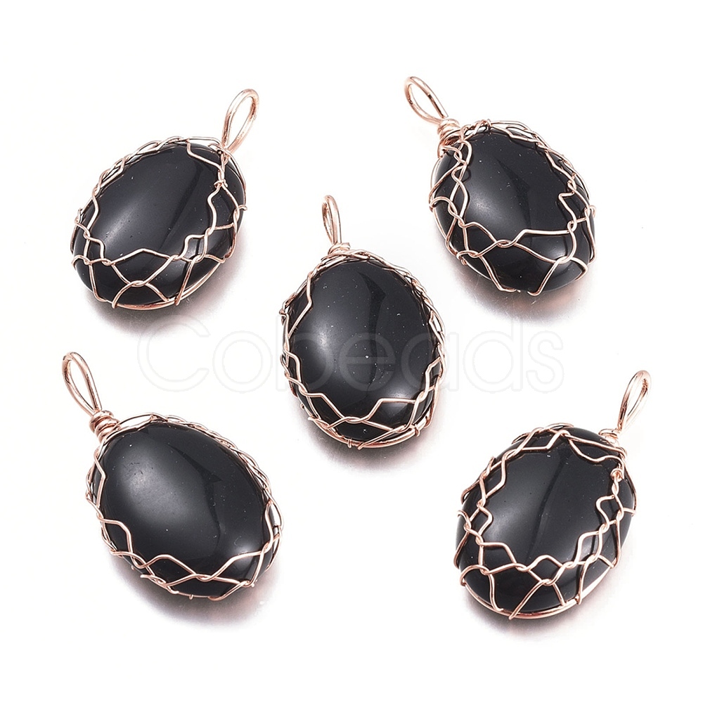 natural obsidian jewelry