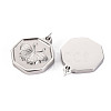 316 Surgical Stainless Steel Pendants X-STAS-S116-124P-2