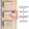 Clear Acrylic Soap Stamps DIY-WH0445-010-5