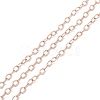 Ion Plating(IP) 304 Stainless Steel Textured Cable Chains CHS-H007-05RG-2