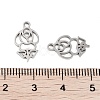 Non-Tarnish 316 Surgical Stainless Steel Pendants STAS-C096-04P-3