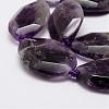Natural Amethyst Beads Strands G-A171-09M-3