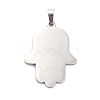 Non-Tarnish 304 Stainless Steel Pendants STAS-C062-03P-2