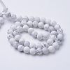 Natural Howlite Beads Strands G-T055-10mm-02-2