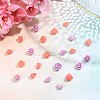 SUNNYCLUE 40Pcs 4 Colors Synthetic Coral Beads CORA-SC0001-01-4