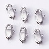 Tarnish Resistant 304 Stainless Steel Lobster Claw Clasps STAS-P190-01-1