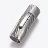 304 Stainless Steel Bayonet Clasps STAS-O114-042B-P-2