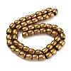 Synthetic Magnetic Hematite Beads Strands G-P545-H01-01-3