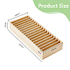 17 Grids Wooden Headband Display Box AJEW-WH0419-83-2