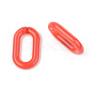 Imitation Jelly Acrylic Linking Rings OACR-T024-02-E07-3