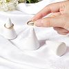 Porcelain Ring Display Stand RDIS-WH0002-08-3