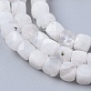 Natural Rainbow Moonstone Beads Strands G-L537-005A-2