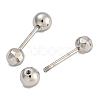 304 Stainless Steel Cartilage Earrings EJEW-B066-01I-P-2