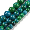 Synthetic Chrysocolla Beads Strands G-L529-B01-12mm-1
