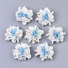 Handmade Woven ABS Plastic Imitation Pearl Cabochons FIND-N050-11A-1