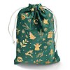 Gold Stamping Christmas Velvet Storage Bags ABAG-Q053-01B-03D-2