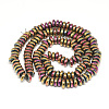 Electroplate Non-magnetic Synthetic Hematite Beads Strands G-T061-42D-2