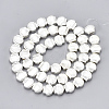 Electroplate Non-magnetic Synthetic Hematite Beads Strands X-G-T061-181S-2