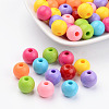 Mixed Color Acrylic Jewelry Beads PAB702Y-1