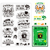 Custom PVC Plastic Clear Stamps DIY-WH0448-0413-1