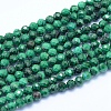 Natural Malachite Beads Strands G-I279-E15-03-1
