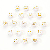 Opaque White Acrylic Beads MACR-YW0001-21A-7