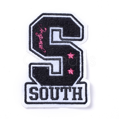 Computerized Embroidery Cloth Sew On Patches DIY-D031-E02-1