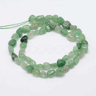 Natural Green Strawberry Quartz Beads Strands G-F521-30-1