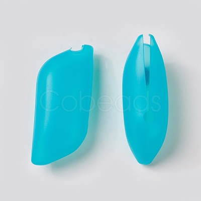 Silicone Portable Toothbrush Case X-SIL-WH0001-03-1