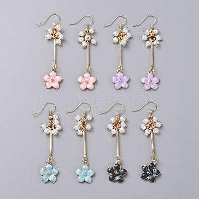 Dangle Earrings EJEW-JE03957-1