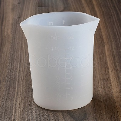 Silicone Epoxy Resin Mixing Measuring Cups DIY-G091-07F-1