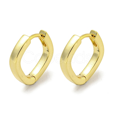 Brass Hoop Earrings EJEW-L211-010P-G-1