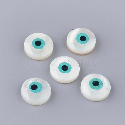 Freshwater Shell Cabochons SHEL-Q008-20-1