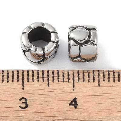 316 Surgical Stainless Steel European Beads STAS-P362-04AS-01-1