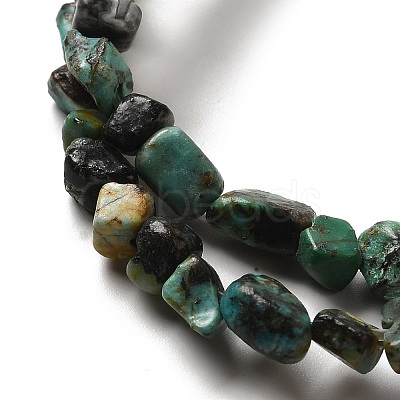 Natural African Turquoise(Jasper) Beads Strands G-D081-A05-1