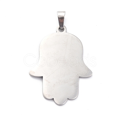 Non-Tarnish 304 Stainless Steel Pendants STAS-C062-03P-1