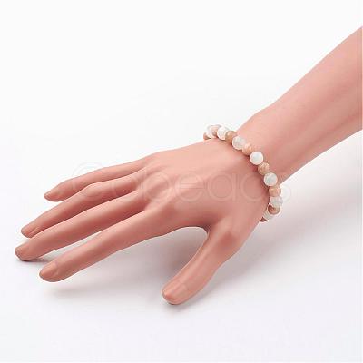 Natural Multi-Moonstone Bracelets BJEW-JB02659-01-1