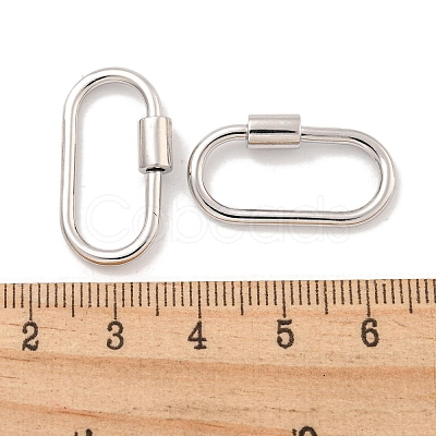 Brass Spring Ring Clasps KK-Q814-11P-01-1