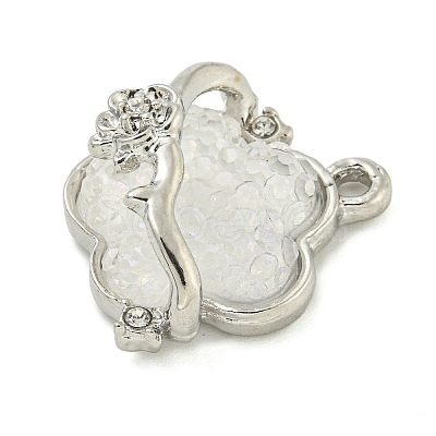 Alloy And Resin Pendants PALLOY-S029-01B-02-1